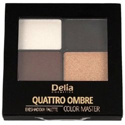 Delia Color Master Quattro Ombre 404 Golden Praline cienie do powiek 4x1,5 kasetka