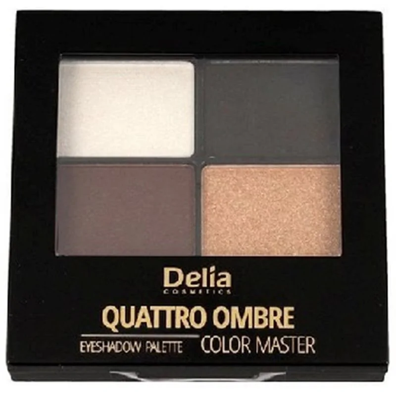 Delia Color Master Quattro Ombre 404 Golden Praline cienie do powiek 4x1,5 kasetka