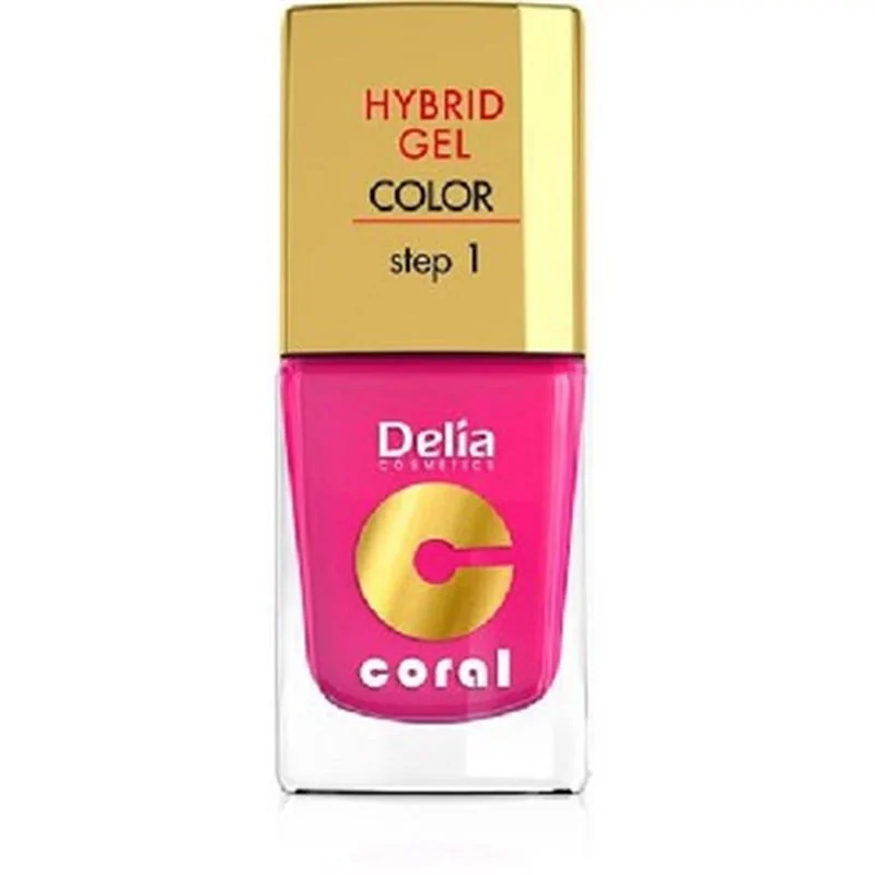 Delia Coral Hybrid Gel hybrydowy lakier do paznokci 03 różowy