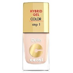 Delia Coral Hybrid Gel hybrydowy lakier do paznokci 20 ivory