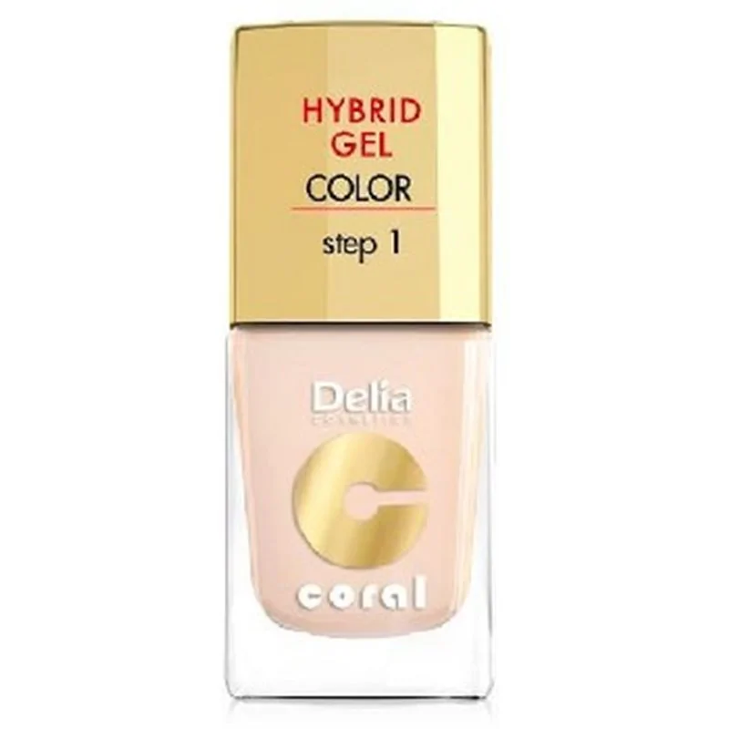 Delia Coral Hybrid Gel hybrydowy lakier do paznokci 20 ivory