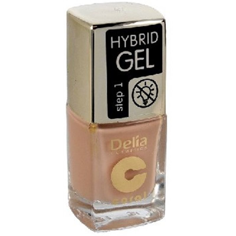 Delia Coral Hybrid Gel hybrydowy lakier do paznokci 42 Nude