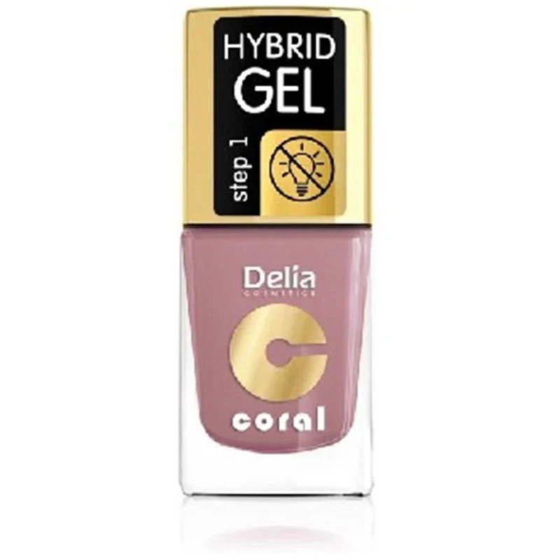 Delia Coral Hybrid Gel hybrydowy lakier do paznokci 44 Tea Rose