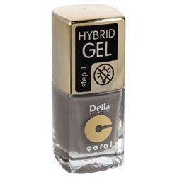 Delia Coral Hybrid Gel hybrydowy lakier do paznokci grey 45