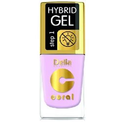 Delia Coral Hybrid Gel hybrydowy lakier do paznokci jasny fiolet 115