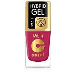 Delia Coral Hybrid Gel hybrydowy lakier do paznokci Juicy Raspberry 103 