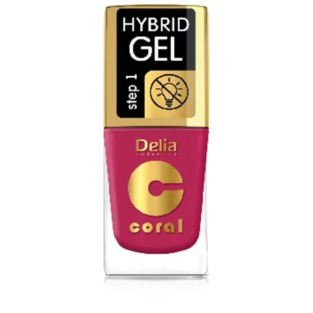 Delia Coral Hybrid Gel hybrydowy lakier do paznokci Juicy Raspberry 103 