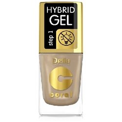 Delia Coral Hybrid Gel hybrydowy lakier do paznokci odcień brązu i beżu 73