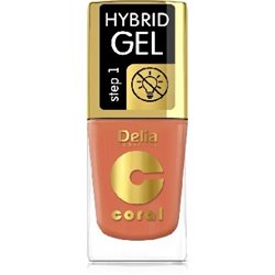 Delia Coral Hybrid Gel hybrydowy lakier do paznokci pomarańczowy 81