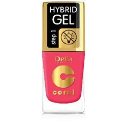 Delia Coral Hybrid Gel hybrydowy lakier do paznokci romantic rose 102