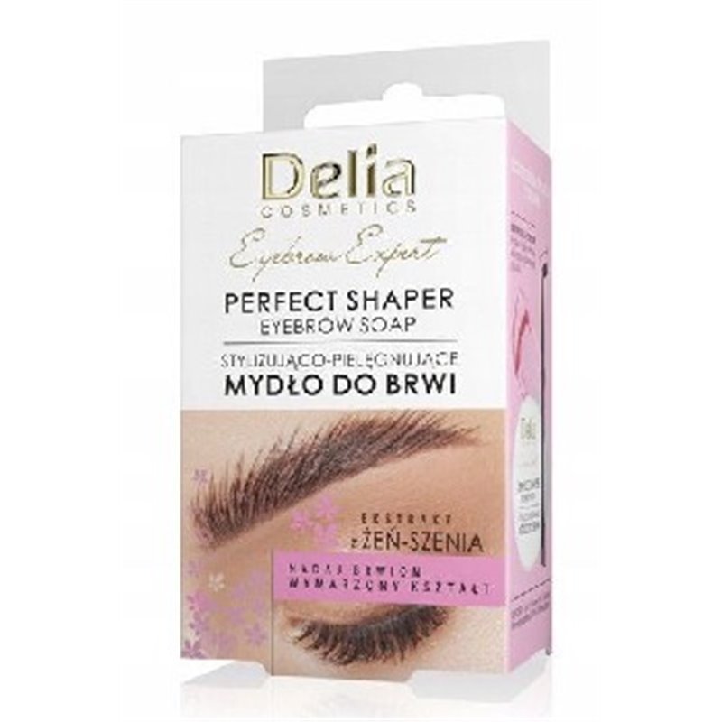 Delia Cosmetics Eyebrow Expert Stylizująco-pielęgnujące mydło do brwi 10 ml
