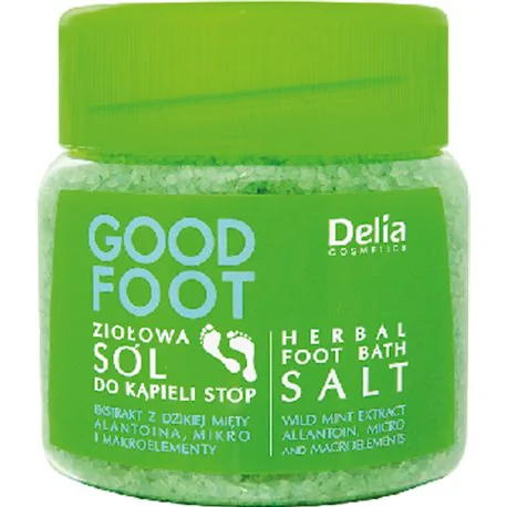 Delia Cosmetics Good Foot Ziołowa sól do kąpieli stóp 570 g