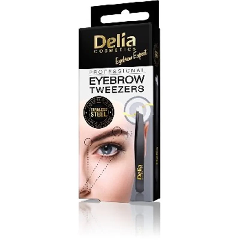 Delia Cosmetics Pęseta do brwi