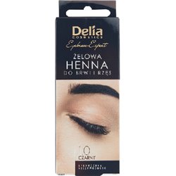 Delia Cosmetics procolor Henna do brwi i rzęs żelowa 1.0 czarny