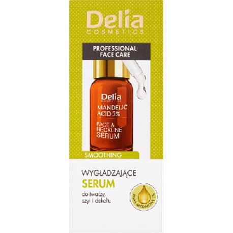 Delia Cosmetics Serum do twarzy szyi i dekoltu wygładzające 10 ml
