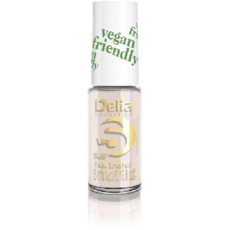 Delia DC- Size S lakier do paznokci Vegan Friendly 5ml 207 Nude to Me