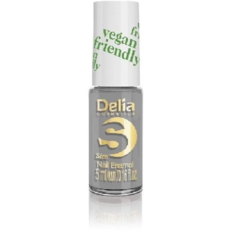 Delia DC- Size S lakier do paznokci Vegan Friendly 5ml 229 Mr Grey