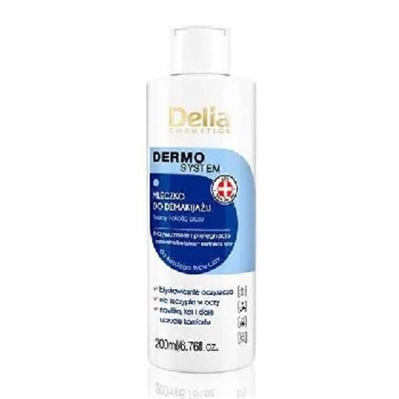 Delia Dermosystem mleczko do demakijażu 210ml