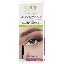 Delia Eyebrow Expert żel do laminacji brwi brąz 4.0 4ml