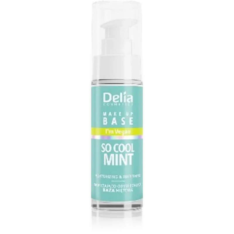 Delia make up baza cool mint nawilżająco-odświeżająca 30ml