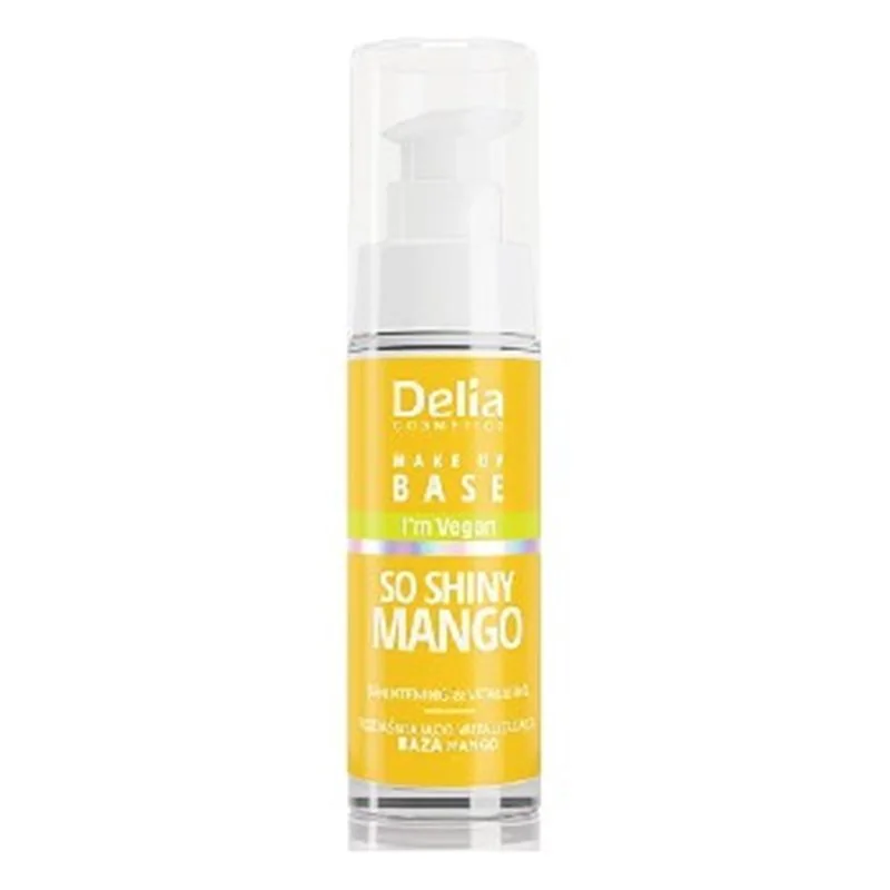 Delia make up baza shiny mango rozjaśniająco-witalizująca 30ml