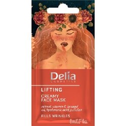 Delia maseczka do twarzy liftingująca kremowa saszetka 8ml