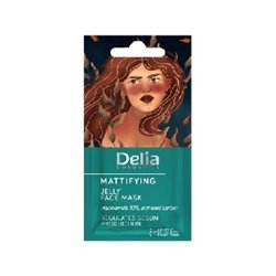 Delia maseczka do twarzy matująca żelowa saszetka 8ml
