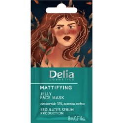 Delia maseczka do twarzy nawilżająco wypełniająca saszetka 8ml