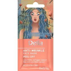 Delia maseczka do twarzy odmładzająca peel off saszetka 8ml