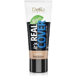 Delia podkład Real Cover 202 Beige 30ml