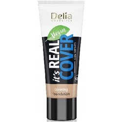 Delia podkład Real Cover 203 Latte 30ml