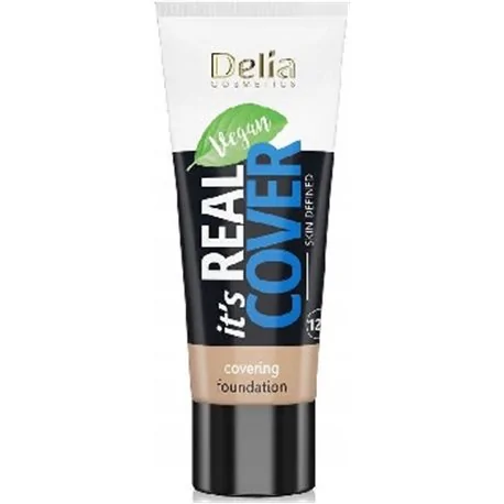 Delia podkład Real Cover 203 Latte 30ml