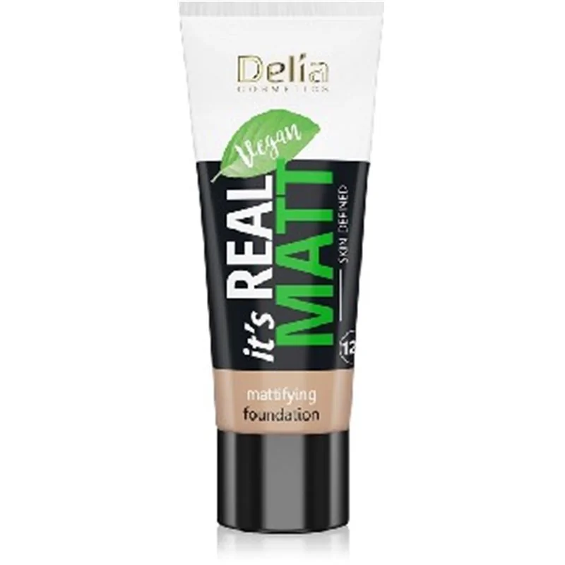 Delia podkład Real Matt 104 Sand 30ml