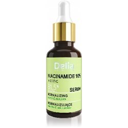 Delia Serum normalizujące do twarzy szyi i dekoltu niacynamid + cynk 30ml