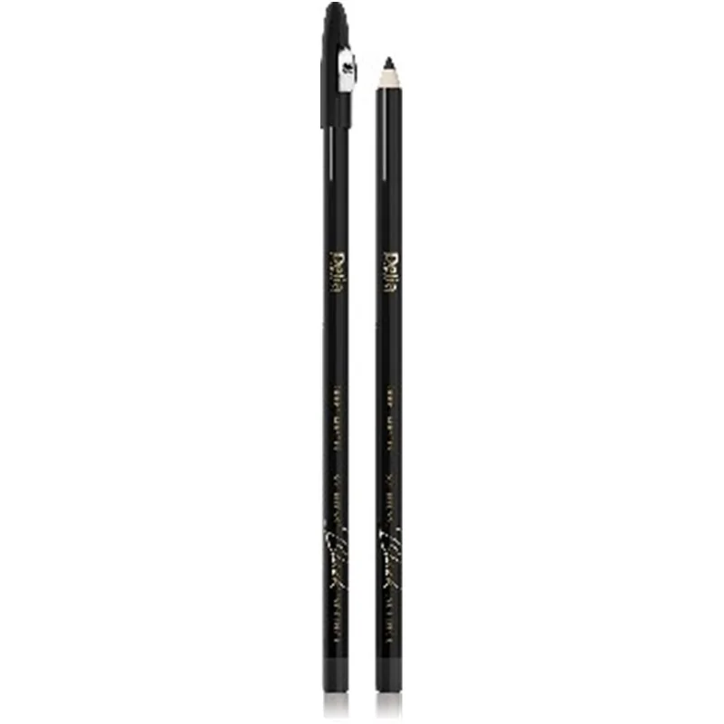 Delia Shape Master kredka so intense Black Eye Pencil z temperówką