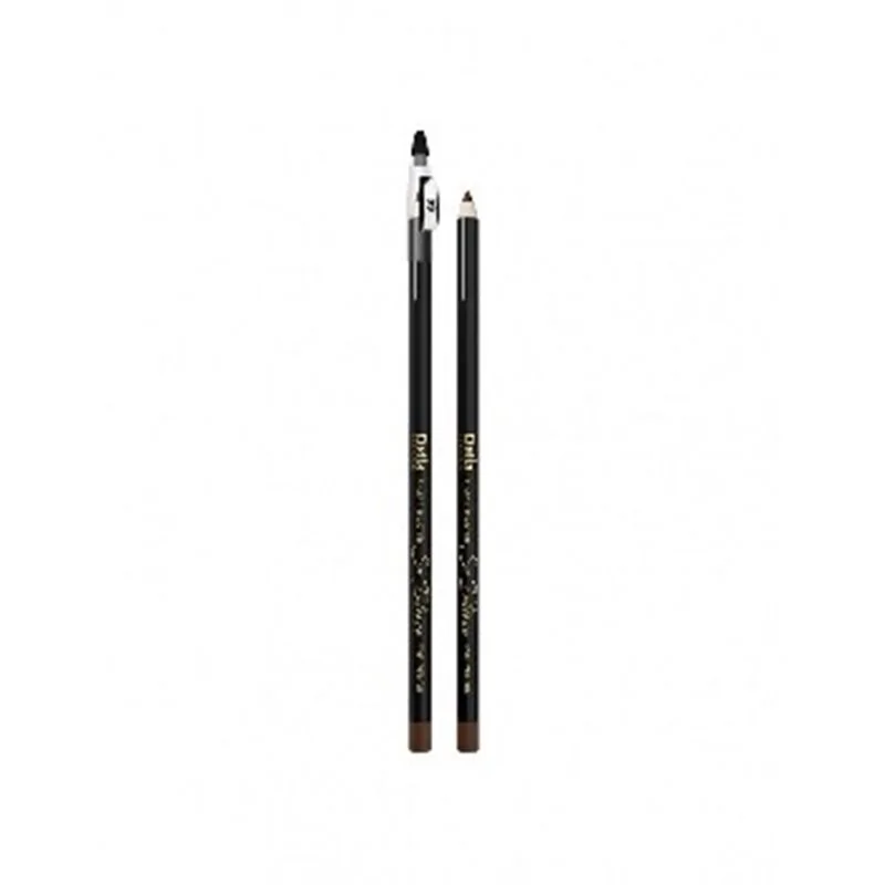 Delia Shape Master kredka so intense Brown Eye Pencil z temperówką