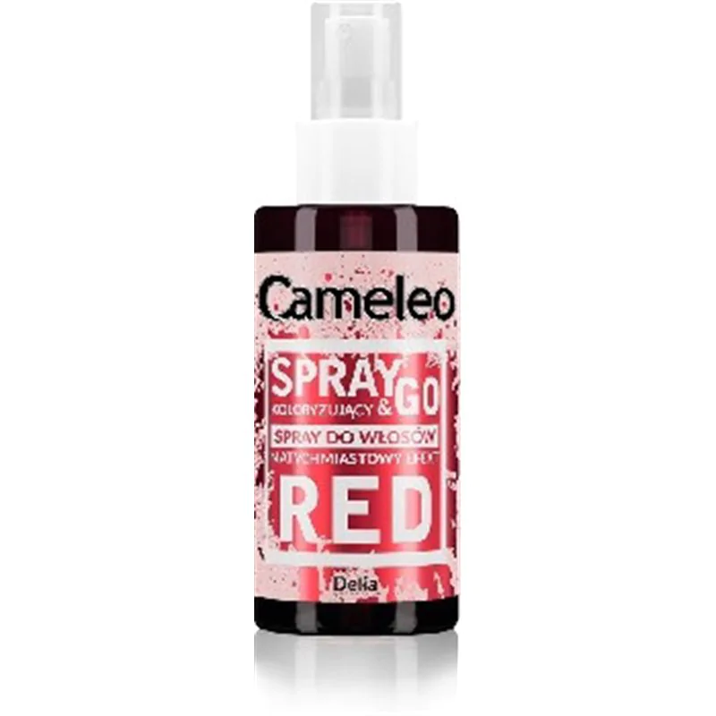 Delia Spray&Go spray koloryzujący do włosów czerwony 150ml 