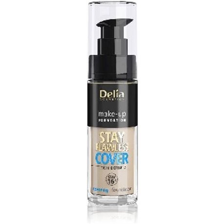 Delia Stay Flawless Cover 505 podkład Honey 30ml