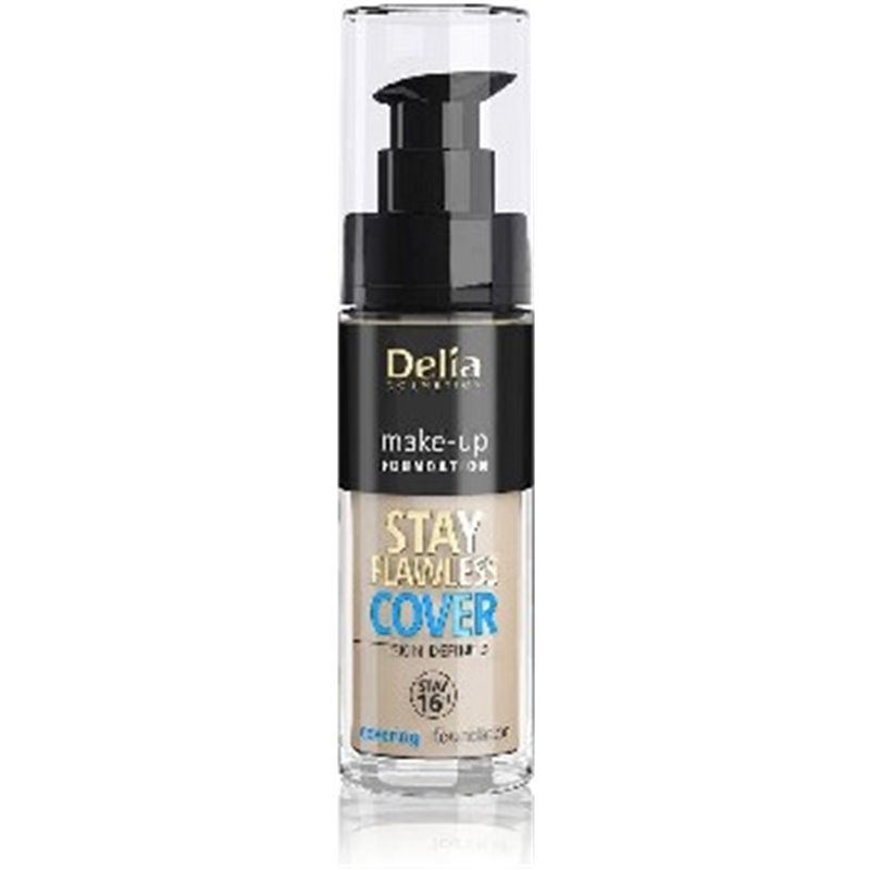 Delia Stay Flawless Cover 505 podkład Honey 30ml