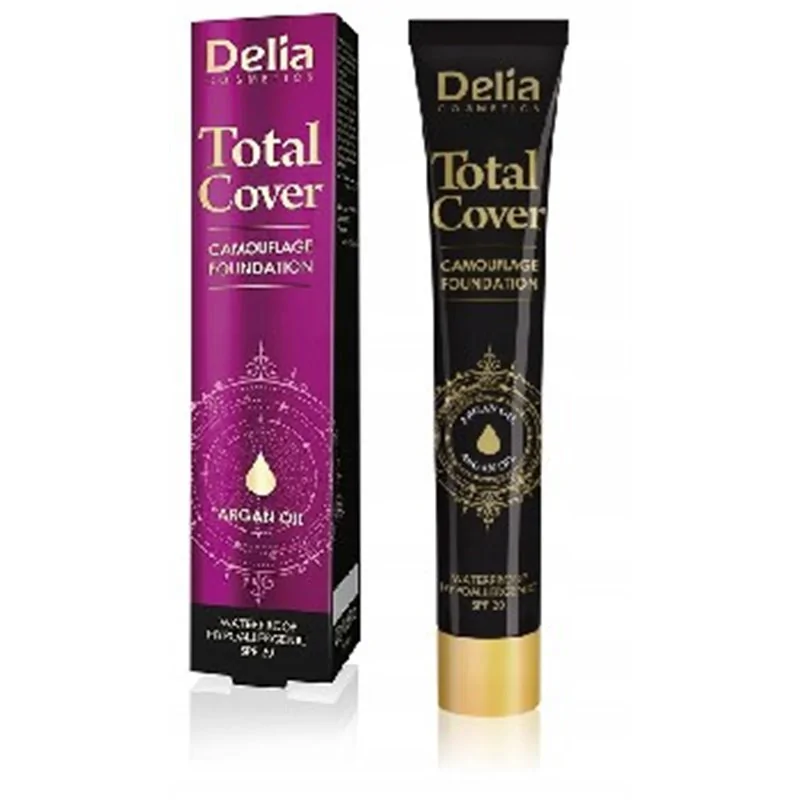 Delia Total Cover Podkład do twarzy kryjący 53 25g