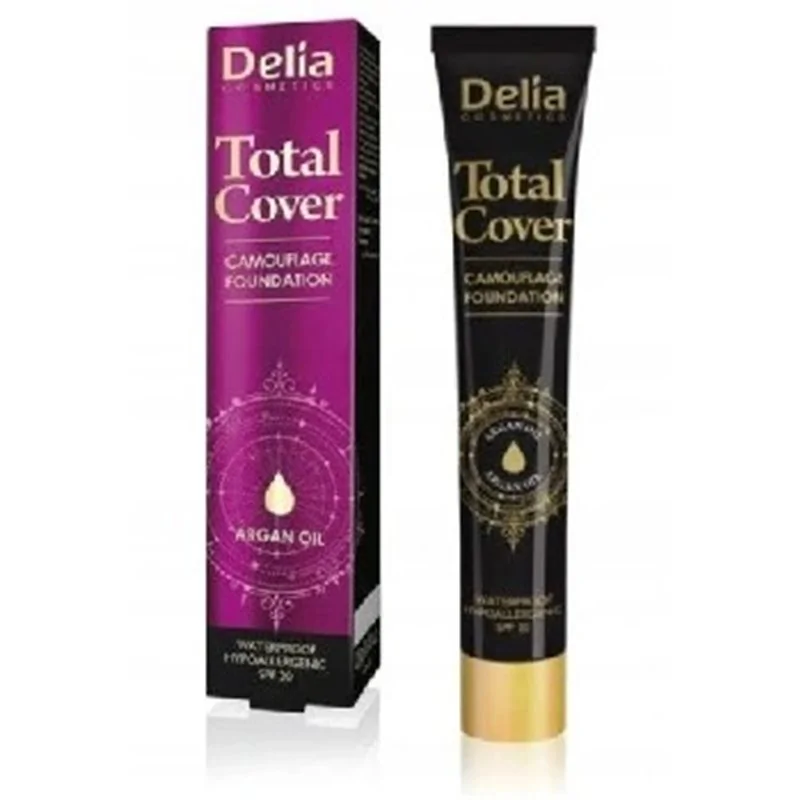 Delia Total Cover Podkład do twarzy kryjący 55 25g