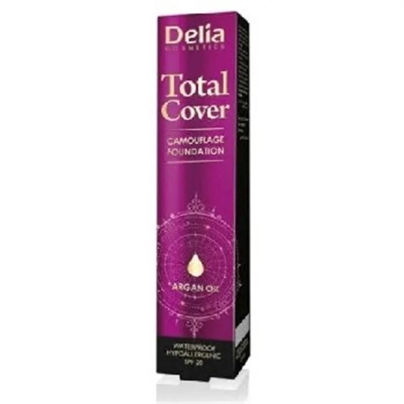 Delia Total Cover Podkład do twarzy kryjący 56 25g