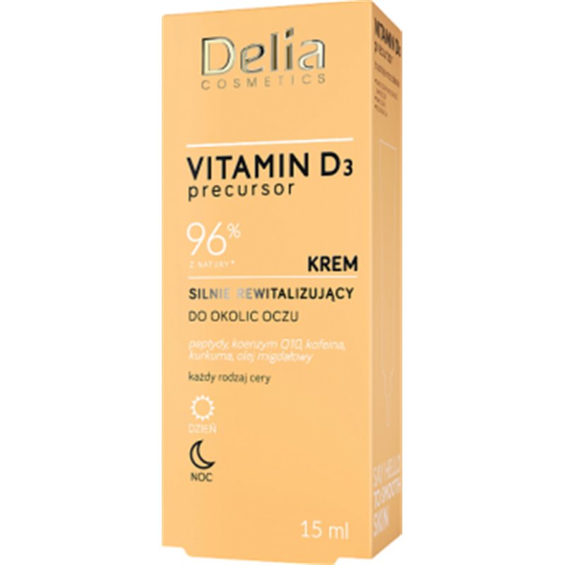 Delia Vitamina D3 krem silnie rewitalizujący pod oczy 15ml
