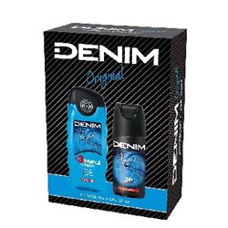 Denim zestaw Original (żel pod prysznic + deo)