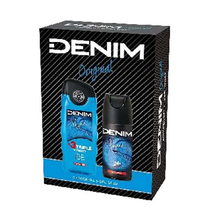 Denim zestaw Original (żel pod prysznic + deo)