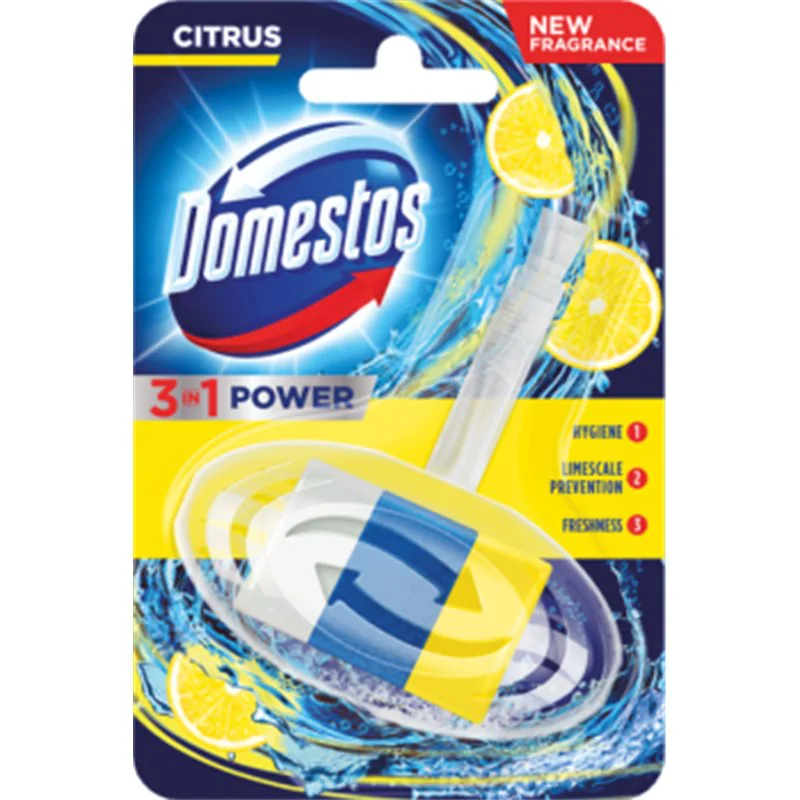 Domestos 3w1 Citrus Kostka toaletowa 40 g