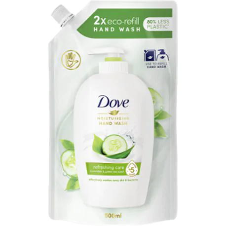 Dove Cucumber & Green Tea Scent Pielęgnujące mydło w płynie 500 ml