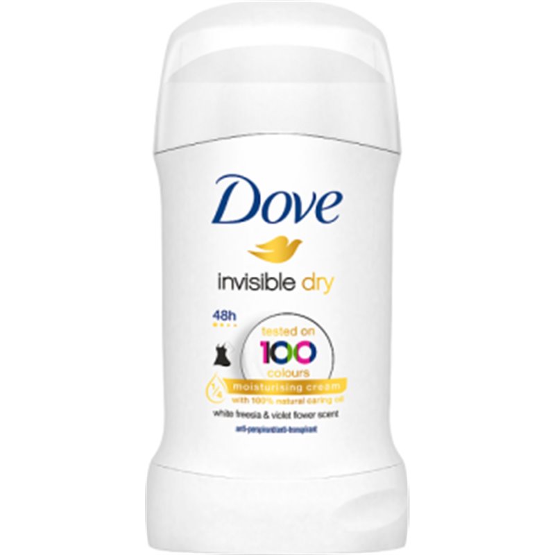 Dove Invisible Dry Antyperspirant w sztyfcie 40 ml