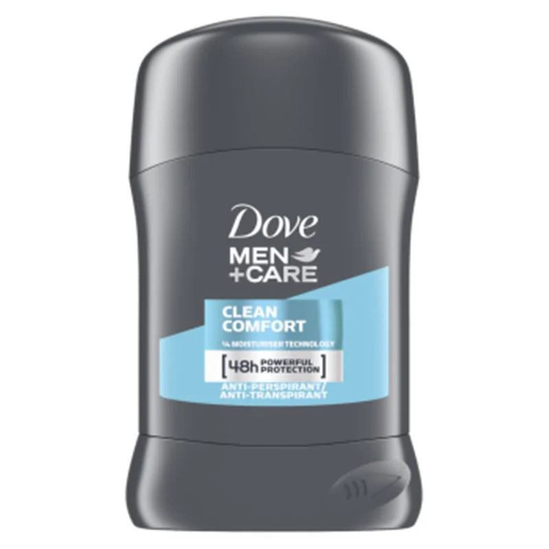 Dove Men+Care Clean Comfort Antyperspirant w sztyfcie 50 ml