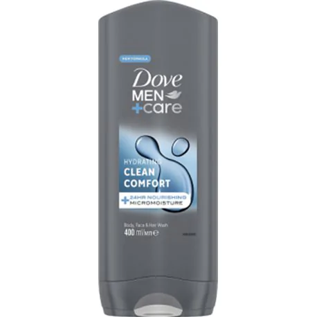 Dove Men+Care Clean Comfort Żel pod prysznic 400 ml